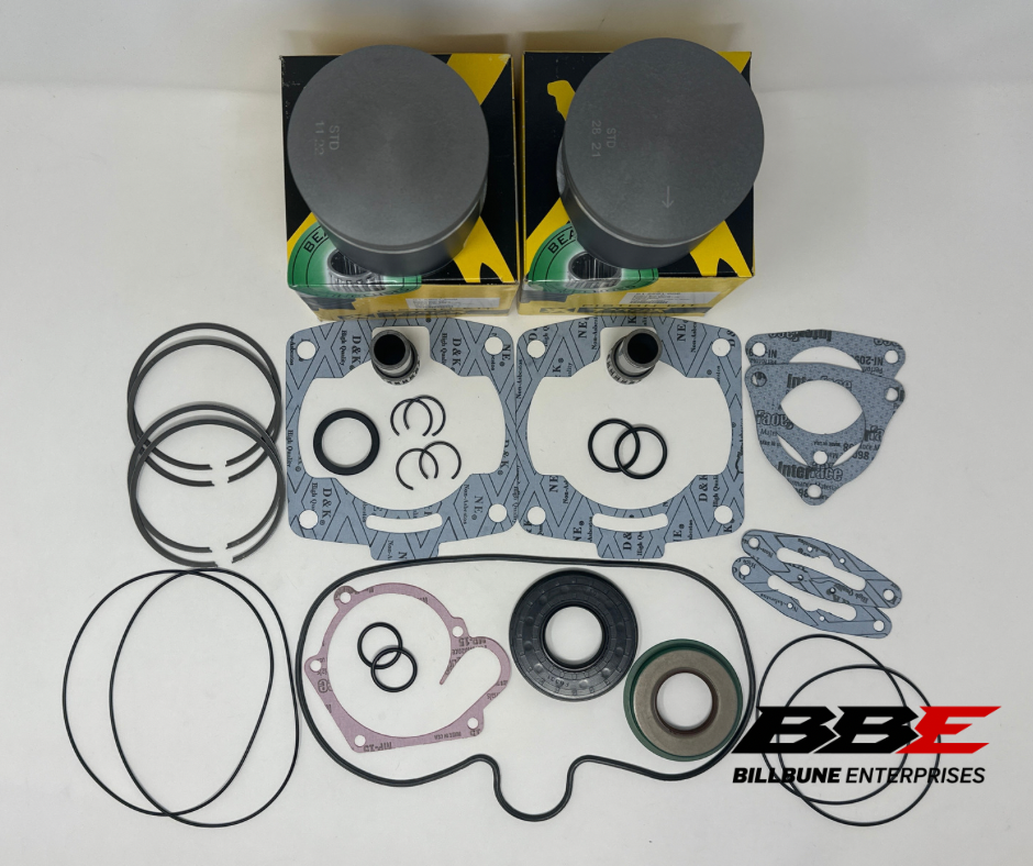 2 Pistons & Top End Gasket Kit For Polaris Indy 800 / RMK / Pro X / XC / SP 2001-2005