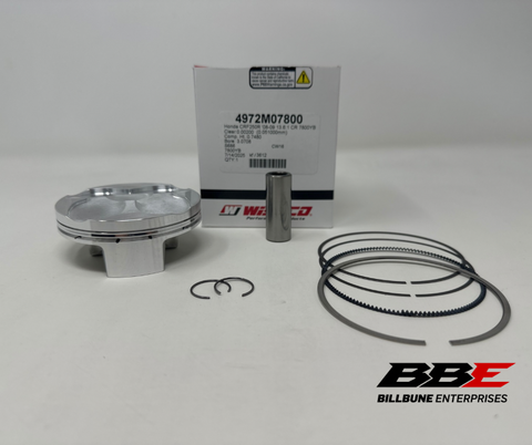 '08-'09 Honda CRF250R Wiseco Standard / Stock 78.00mm Bore Piston Kit 13.6:1