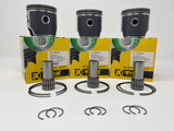 '98-'02 Yamaha SRX700 Stock / Standard 69.00mm Bore Piston Kits ‘98 Mountain 700