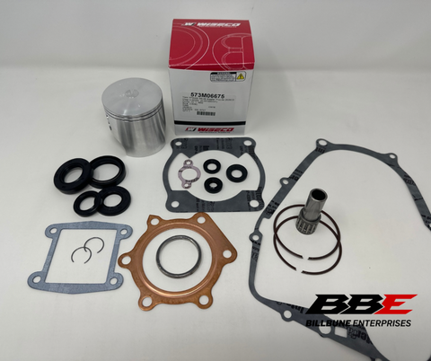 '88-'06 Yamaha YFS200 Blaster Rebuild Kit Wiseco 66.75mm Piston, Comp. Gasket Set