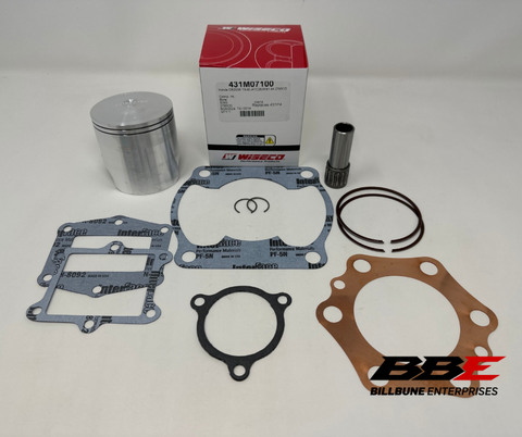 '78-'80 Honda CR250R Top End Kit Wiseco 1.00mm O/S 71.00mm Bore Piston Kit, Gaskets