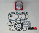 '90-'91 Kawasaki KX250 Top End Kit Wiseco Standard 67.40mm Bore Piston, Gaskets