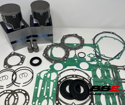 ‘99-‘04 Yamaha XL 700 .75mm O/S 81.75mm WSM Rebuild Kit Pistons, Gaskets, Seals, 62T