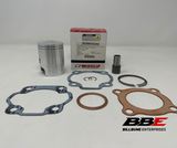 '86-'01 Kawasaki KE100 Top End Kit 1.00mm O/S 50.50mm Bore Piston Kit, Top End Gaskets