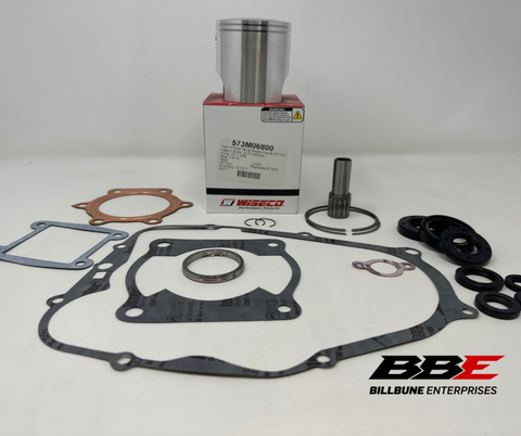 '88-'06 Yamaha YFS200 Blaster Rebuild Kit Wiseco 68.00mm Piston, Comp. Gasket Set