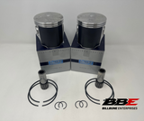 1994-2020 Yamaha SuperJet 700 .75mm O/S 81.75mm WSM Piston Kits, 61X Block