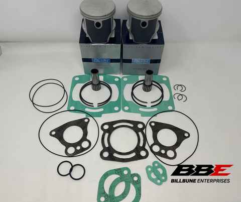 ‘96-‘04 Polaris Virage 700 PWC 1.00mm O/S 82.00mm Bore Top End Kit Pistons, Gaskets
