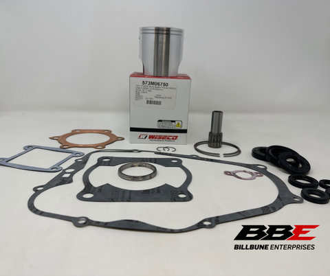 '88-'06 Yamaha YFS200 Blaster Rebuild Kit Wiseco 67.50mm Piston, Comp. Gasket Set