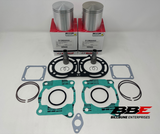 '87-'06 Yamaha YFZ350 Banshee Top End Kit 1.00mm O/S 65.00mm Pistons, Gaskets