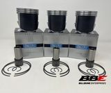 ‘00-'04 Kawasaki STX DI 1100 WSM 1.00mm O/S 81.00mm Bore Piston Kits, Ultra 130 DI