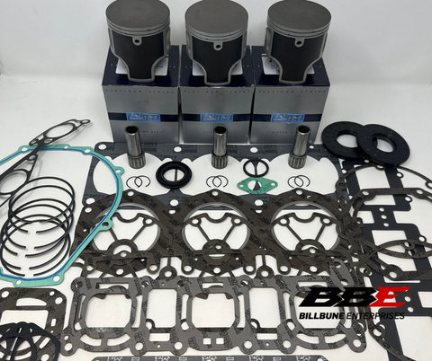 ‘95-‘97 Yamaha 1100 PWC WSM Rebuild Kit .50mm O/S 81.50mm Pistons, Gaskets, Seals