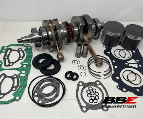 Sea-doo 951 Carb. WSM Rebuild Kit Crankshaft, .75mm O/S 88.75mm Pistons, Gaskets, Seals