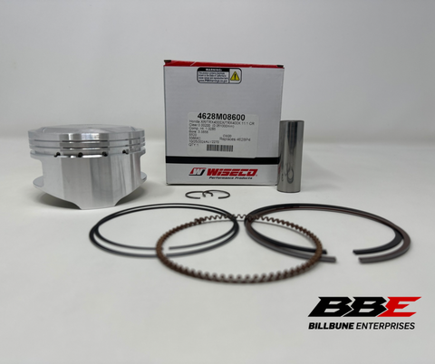 ‘99-'08 Honda TRX400EX Wiseco 1.00mm O/S 86.00mm Bore Piston Kit, '09-'14 TRX400X