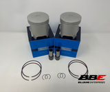 ‘86-‘96 Kawasaki 650 WSM .75mm Over 76.75mm Bore Piston Kits, TS 650