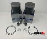 1994-2004 Yamaha XL 700 Standard 81.00mm WSM Piston Kits, 62T Block
