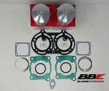 '87-'06 Yamaha YFZ350 Banshee Top End Kit 2.25mm O/S 66.25mm Pistons, Gaskets