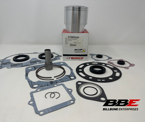 '95-'03 Polaris 400 ATV 2-Stroke Rebuild Kit Wiseco Stock 83mm Piston, Gaskets, Seals