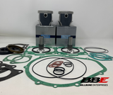 ‘96-‘00 Polaris SLH 700 PWC .75mm O/S 81.75mm Rebuild Kit, Pistons, Gaskets, Seals