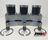 ‘00-'04 Kawasaki STX DI 1100 WSM .75mm O/S 80.75mm Bore Piston Kits, Ultra 130 DI