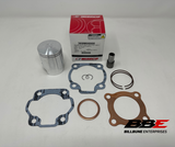'86-'01 Kawasaki KE100 Top End Kit .50mm O/S 50.00mm Bore Piston Kit, Top End Gaskets