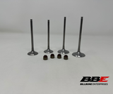 ‘17-‘19 Kawasaki Kx250f ProX Titanium Valve Kit (2) Intake (2) Exhaust (4)Seals