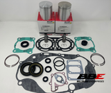 '87-'06 Yamaha YFZ350 Banshee Rebuild Kit 1mm O/S 65mm Pistons, Gaskets, Seals