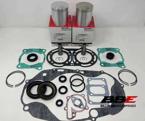 '87-'06 Yamaha YFZ350 Banshee Rebuild Kit 1mm O/S 65mm Pistons, Gaskets, Seals