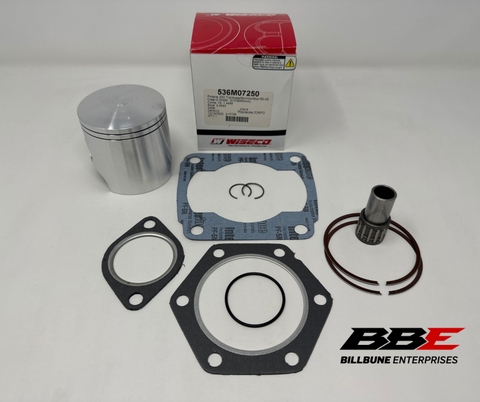 '85-'05 Polaris 250 Trail Boss Top End Kit .50mm O/S 72.50mm Bore Wiseco Piston, Gaskets