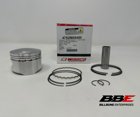 ‘00-'23 Yamaha TTR125 Wiseco .50mm / .020" Oversized 54.50mm Bore Piston Kit 11:1