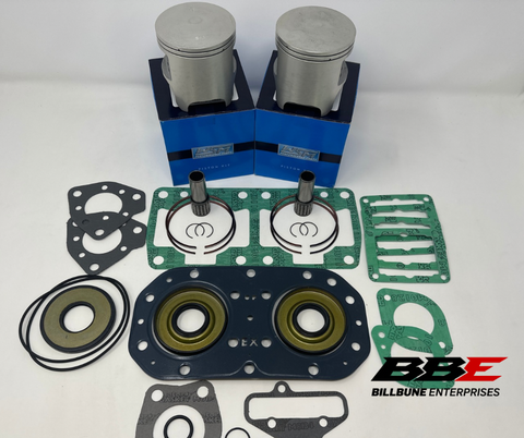 ‘86-‘96 Kawasaki 650 WSM Rebuild Kit Standard 76.00mm Bore Pistons, Gaskets, Seals