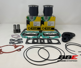 1991 Ski-doo Mach 1 617 Engine rebuild kit Standard 76mm pistons gaskets seals