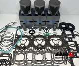 ‘95-‘97 Yamaha 1100 PWC WSM Rebuild Kit 1.00mm O/S 82.00mm Pistons, Gaskets, Seals