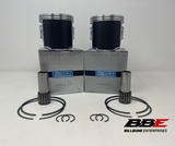 1994-2020 Yamaha SuperJet 700 .25mm O/S 81.25mm WSM Piston Kits, 61X Block