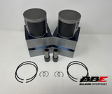‘94-‘97 Yamaha Wave Raider 700 .25mm O/S 81.25mm WSM Piston Kits, 62T Block
