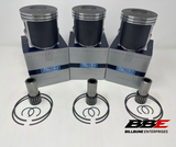 ‘00-'04 Kawasaki STX DI 1100 WSM .50mm O/S 80.50mm Bore Piston Kits, Ultra 130 DI