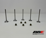 ‘01-'13 Yamaha Wr250f ProX Titanium Valve Kit (3) Intake (2) Exhaust (5) Seals