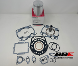 '91-'94 Kawasaki KDX250 Top End Kit Wiseco Standard 67.40mm Bore Piston, Gaskets