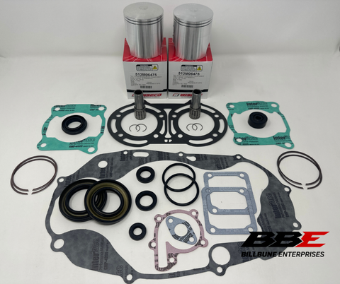 '87-'06 Yamaha YFZ350 Banshee Rebuild Kit .75mm O/S 64.75mm Pistons, Gaskets, Seals