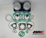 ‘96-‘04 Polaris Virage 700 PWC .75mm O/S 81.75mm Bore Top End Kit Pistons, Gaskets