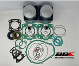 ‘96-‘00 Polaris SLH 700 PWC .75mm O/S 81.75mm Rebuild Kit, Pistons, Gaskets, Seals