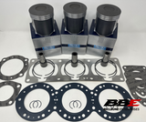 ‘00-'04 Kawasaki STX DI 1100 Top End Kit .25mm O/S 80.25mm Pistons, Gaskets, Ultra 130 DI