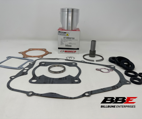 '88-'06 Yamaha YFS200 Blaster Rebuild Kit Wiseco 67.00mm Piston, Comp. Gasket Set