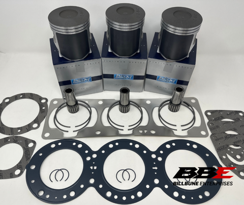 ‘00-'04 Kawasaki STX DI 1100 Top End Kit Standard 80.00mm Pistons, Gaskets, Ultra 130 DI