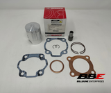 '86-'01 Kawasaki KE100 Top End Kit 1.00mm O/S 50.50mm Bore Piston Kit, Top End Gaskets
