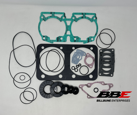 ‘97-‘99 Ski-Doo 583 Complete Gaskets with Oil Seals, Formula, Summit, MXZ, 711214