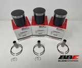 '69-'76 Kawasaki H1, Mach III Wiseco .50mm / .020" O/S 60.50mm Bore Piston Kits