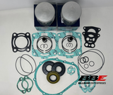 ‘00-‘04 Polaris Freedom 700 PWC 1mm O/S 82.00mm Rebuild Kit Pistons Gaskets Seals