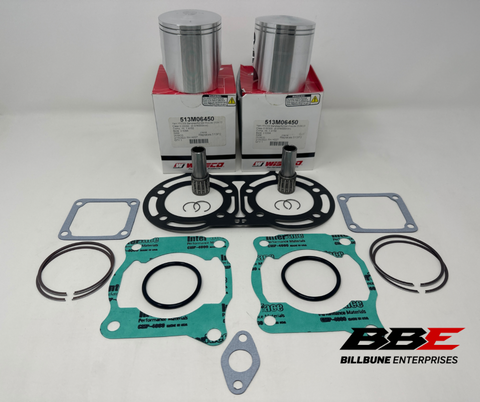 '87-'06 Yamaha YFZ350 Banshee Top End Kit .50mm O/S 64.50mm Pistons, Gaskets