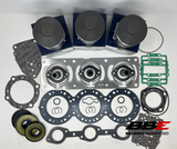 ‘00-'04 Kawasaki STX DI 1100 Rebuild Kit .25mm O/S 80.25mm Pistons, Gaskets, Seals