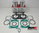 '87-'06 Yamaha YFZ350 Banshee Top End Kit 1.50mm O/S 65.50mm Pistons, Gaskets